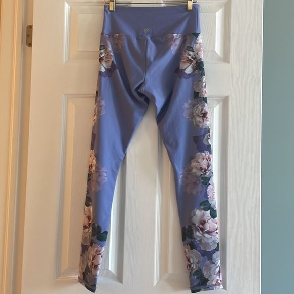 Floral Print Leggings - Size Small - Picture 2 of 8